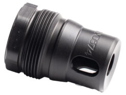 Dead Air RXD675 XRF Xeno Rimfire Muzzle Brake Black Nitride 17-4PH Stainless Steel M10x1 Threads 1.21" OAL 0.81" Diameter