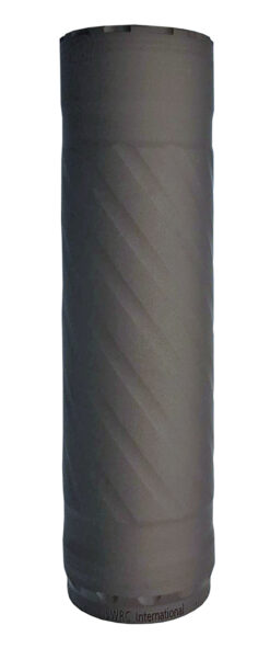 LWRC U07-0435C01   9mm Black Stainless Steel/Inconel 1/2"x28