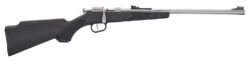 Henry H005R Mini Bolt  Youth 22 S/L/LR 1rd 16.25" Matte Stainless Steel Barrel, Matte Drilled & Tapped Stainless Steel Receiver, Black Fixed w/Pistol Grip Synthetic Stock, Right Hand