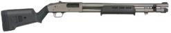 Mossberg 50797 590A1  12 Gauge 6+1 20" Tungsten Gray Cerakote Barrel & Drilled & Tapped Receiver, Magpul SGA Black Synthetic Stock