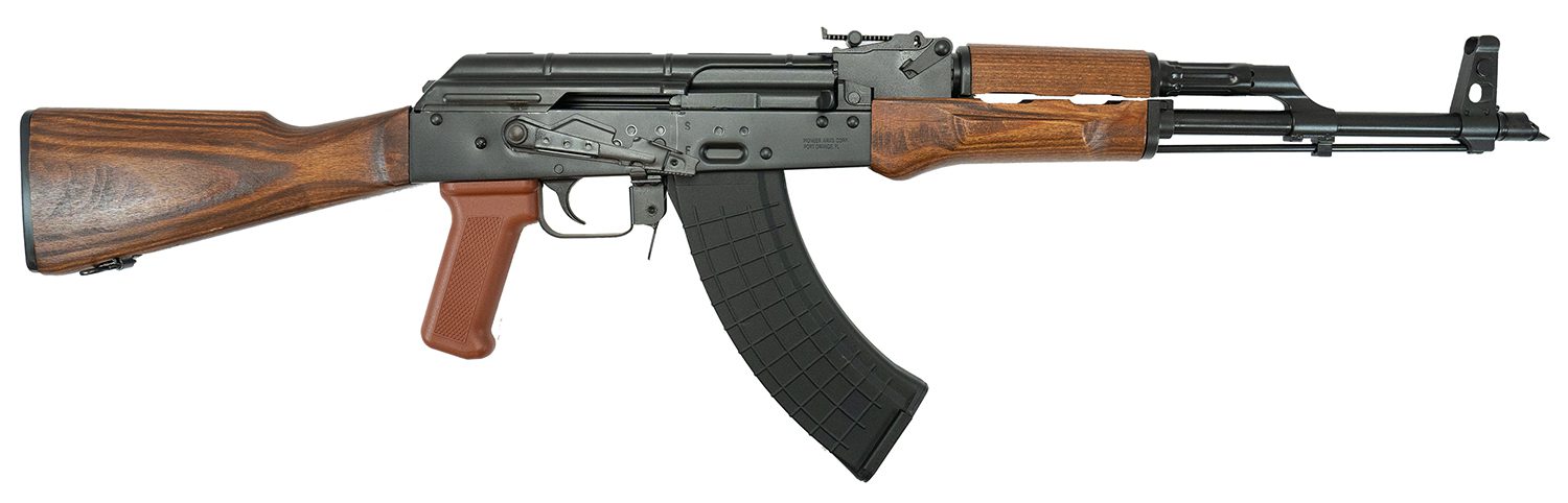 Pioneer Arms POLAKSFTW Sporter 7.62x39mm 30+1 16.30" Black Barrel, Black Receiver w/Side Mounted Optic Rail, Wood Handguard, Laminated Wood Stock & Grip