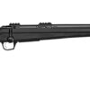 CZ-USA 07417 600+ Alpha 6.5 PRC 3+1 24" Black Nitride Threaded Barrel, Black Nitride Aluminum Receiver w/Weaver Rail, Black Soft Touch Fixed Polymer Stock