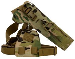 Cole-tac VW103 Varmint Wrangler Pistol Holder Multi-Cam Right Hand