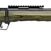 Savage Arms 70251 B Series  Full Size 22 LR 10+1 18" Matte Black Spiral Fluted Threaded Barrel, Matte Black Carbon Steel Receiver w/Picatinny Rail, OD Green Fixed Laminate Stock, Right Hand