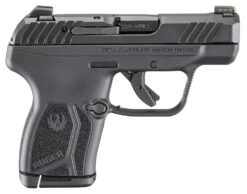Ruger 13765 LCP Max  Compact Frame 380 ACP 10+1 2.80" Black Oxide Alloy Steel Barrel, Black Nitride Alloy Steel Serrated Slide, Black Polymer Frame, Textured Grip, No Manual Safety