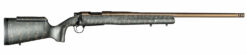 Christensen Arms 8010200701 Mesa Long Range 308 Win 4+1 16.25" Burnt Bronze Cerakote Threaded Barrel & Steel Drilled & Tapped Receiver, Green w/Black/Tan Webbing Adj Cheek Riser Polymer Stock