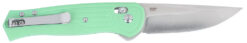 CRKT 7170B SERO  EDC 3.02" Folding Plain TiNi S35VN SS Blade, Aqua Textured GRN Handle