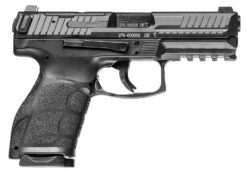 HK 81001059 VP9A1 K *CA Compliant Compact 9mm Luger 10+1 4.09" Black Barrel & Steel Optic Ready/Serrated Slide, Black Polymer Frame w/Picatinny Rail, Interchangeable Backstrap Grip, Ambidextrous