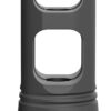 Breek Arms BRK4310 Breek LOK 3QD Gemini Dual-Port Black Nitride Steel 1/2"x28 Threads 223 Cal/5.56mm