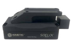 Kinetic Development Group SID5-220 Sidelock Trijicon MRO Mount Black Aluminum Compatible w/ Trijicon MRO/Trijicon MRO Patrol/Burris RT-1X