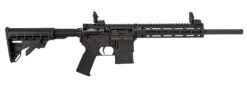 Tippmann Arms A101333 M4-22 LTE 22 LR 10+1 16" Black Parkerized Threaded Barrel, Matte Black Aluminum Receiver w/Picatinny Rail, M-LOK Handguard, Composite Forend, Black Polymer Stock Black Gen2 Grip,