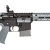 Tippmann Arms A101226 M4-22 LTE 22 LR 25+1 16" Black Parkerized Threaded Barrel, Matte Black Aluminum Receiver w/Picatinny Rail, Wolf Gray M-LOK Handguard Composite Forend, Black Polymer Stock, Gray G