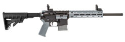 Tippmann Arms A101337 M4-22 LTE 22 LR 10+1 16" Black Parkerized Threaded Barrel, Matte Black Aluminum Receiver w/Picatinny Rail, Wolf Gray M-LOK Handguard Composite Forend, Black Polymer Stock, Gray G