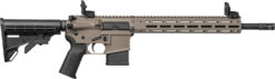 Tippmann Arms A101341 M4-22 Elite 22 LR 10+1 16" Black Parkerized Threaded Barrel, Flat Dark Earth DuraCote Aluminum Receiver w/Picatinny Rail, M-LOK Handguard, Black Adj CAR15 Polymer Stock, Black Ge