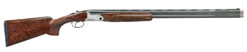 F.A.I.R. FRDCIV1230 Carrera IV  12 Gauge Break Open 2rd 30" Blued Over/Under Ported Barrel, Engraved Nickel Receiver, Walnut w/Adj Comb Stock, Technichoke XP70 Choke System