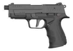 Retay USA RXP22BSG10TH RXP 22 LR 10+1 4" Threaded Barrel, Gray Cerakote Optic Ready/Serrated Slide, Black Cerakote Polymer Frame w/Accessory Rail, RMSc/RMR Footprint