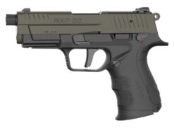Retay USA RXP22BLKODSL13TH RXP 22 LR 13+1 4" Threaded Barrel, OD Green Cerakote Optic Ready/Serrated Slide, Black Cerakote Polymer Frame w/Accessory Rail, RMR/RMSc Footprint