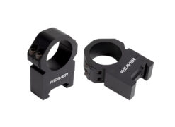 Weaver Mounts 48381 Precision  Black Aluminum 1" Tube Medium