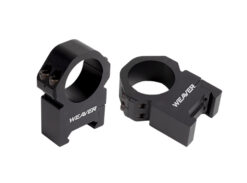 Weaver Mounts 48383 Precision  Black Aluminum 1" Tube Extra High