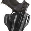 Bianchi 23998 57 Remedy  OWB Size 15 Black Leather Belt Slide Fits S&W M&P Shield Right Hand