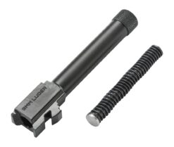 Ruger 90786 Barrel Kit  9mm Luger 4.50" Threaded Black Fits Ruger RXM