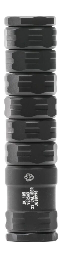 Jk Armament JK105RFX22K RFX  22Cal 1.05" Black Aluminum/Stainless Steel