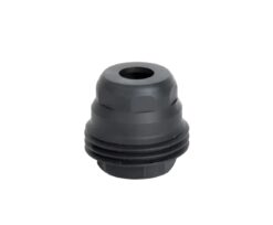 Jk Armament JKMDHDM111624 Minimalist  45Cal Fits 1" Long 11/16"x24 Stainless Steel Nitride Black