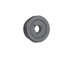 Jk Armament JK155PROEC22 Pro Flash Reducer End Cap 22Cal Fits Titanium Hard Anodized Black