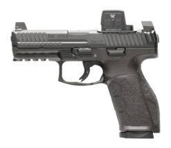 HK 81001355 VP9A1 X w/Optic Full Size Frame 9mm Luger 20+1 4.09" Black Barrel, Black Steel Serrated w/Optic Slide, Black Polymer Frame w/Picatinny Rail, Textured Grip, Vortex CCW