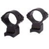 Talley 740719   Black Aluminum 30mm Tube Fits Weatherby Model 307 Medium Rings