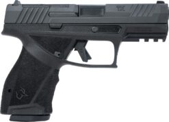 Taurus  TX 9  Compact 9mm Luger 10+1 4" Black Barrel, Black Nitride Alloy Steel Optic Ready/Serrated Slide, Black Stainless Steel Frame w/Picatinny Rail, Interchangeable Backstrap Grip