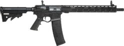 ATI ATIGAX556ML1560 Alpha Maxx 5.56 NATO 60+1 16" Black Threaded Barrel, Black Polymer Receiver w/Picatinny Rail, M-LOK Handguard, Adjustable Black Polymer Stock, A2 Grip