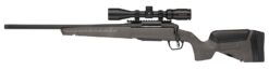 Savage Arms 32481 110 Trailblazer 243 Win 4+1 20" Fluted Barrel, Flat Dark Gray Adj LOP Synthetic Stock, Left Hand