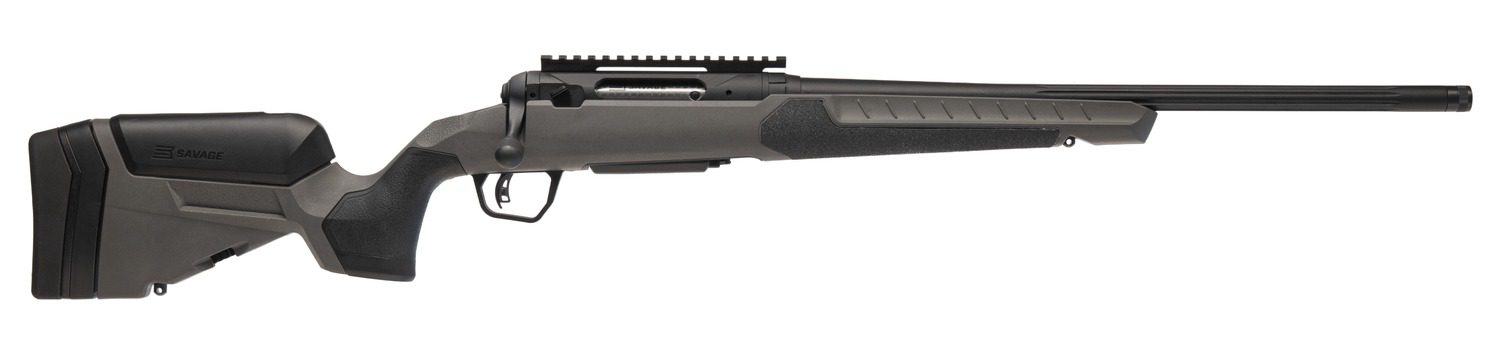 Savage Arms 32524 110 Core Hunter 6mm ARC 4+1 20" Fluted Barrel, Flat Dark Gray AccuStock w/AccuFit V2 Synthetic Stock, Right Hand