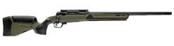 Savage Arms 32638 110 Core Predator Full Size 6.5 Creedmoor 10+1 22" Medium Heavy Fluted Barrel, Arca Rail Forend, Hunter Green AccuStock w/AccuFit V2 Synthetic Stock, Left Hand