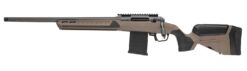 Savage Arms 32691 110 Core Tactical Full Size 300 AAC Blackout 10+1 16.50" Medium Heavy Fluted Barrel, Arca Rail Forend, Coyote Tan AccuStock w/AccuFit V2 Synthetic Stock, Left Hand