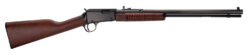 Henry H003TM Pump  22 WMR Caliber with 12+1 Capacity, 20.50" Octagon Barrel, Black Metal Finish & American Walnut Stock Right Hand (Full Size)