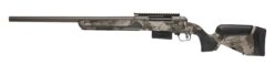 Savage Arms 32806 220 Harvester Full Size 20 Gauge Bolt 2rd 22" Slug Barrel, AccuStock w/AccuFit V2 Savage Woodland Camo Synthetic Stock, Left Hand