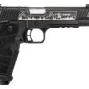 Kimber Mfg, Inc 3600305 DS Warrior Camp Guard Elite Full Size 10mm Auto 18+1 5" Matte Stainless Compensated Barrel, KimPro Black Stainless Steel Engraved Lightening Cut/Optic Ready/Serrated Slide, Bla