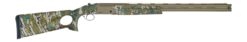 TriStar 30520 Upland Hunter  20 Gauge Break Open 3" 2rd 26" Bronze Cerakote Over/Under Vent Rib Barrel, Bronze Cerakote Engraved Receiver, Thumbhole Mossy Oak Green Leaf Synthetic Stock