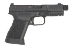 TriStar 85780 Apoc Pro 9mm Luger 15+1 4.50" Black Threaded Barrel, Black Steel Optic Ready/Serrated Slide, Black Polymer Frame w/Picatinny Rail, Interchangeable Backstrap Grip
