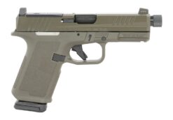 Ruger 19440 RXM  Sports South Exclusive Compact 9mm Luger 15+1 4" Black FNC Nitride Threaded Barrel, OD Green Alloy Steel Optic Ready/Serrated Slide, OD Green Polymer Frame w/Accessory Rail, Textured