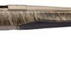Browning 036146297 X-Bolt 2 Speed Full Size 300 PRC 3+1 26" Smoked Bronze Cerakote Fluted Threaded Barrel, Smoked Bronze Cerakote Steel Drilled & Tapped Receiver, Mossy Oak Bottomland Adj Vari-Tech Sy
