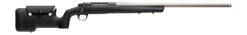 Browning 036120297 X-Bolt 2 Special Max LR SPR Full Size 300 PRC 3+1 26" Matte Stainless Heavy Sporter Threaded Barrel, Matte Stainless Stainless Steel Drilled & Tapped Receiver, Black Adjustable Max