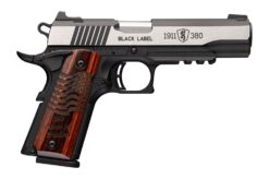 Browning 051124492 1911 Black Label Medallion Pro 250 Full Size Frame 380 ACP 8+1 4.25"