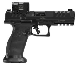 Walther Arms 2880091PRO PDP Pro ACRO Full Size 9mm Luger 10+1 4.50" Black Polygonal Rifled Barrel, Black Serrated w/Optic Slide, Black Polymer Frame w/Picatinny Rail, Textured Polymer Grip, Aimpoint A