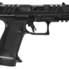 Walther Arms 4797050 PDP Pro X Sub-Compact Frame 9mm Luger 10+1 3.75" Black Barrel, Black Optic Ready/Serrated Slide, Black Polymer Frame w/Picatinny Rail, Black Textured Grip