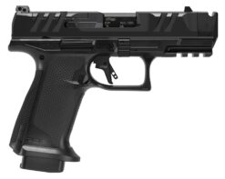Walther Arms 4797050 PDP Pro X Sub-Compact Frame 9mm Luger 10+1 3.75" Black Barrel, Black Optic Ready/Serrated Slide, Black Polymer Frame w/Picatinny Rail, Black Textured Grip