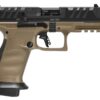 Walther Arms 2880008 PDP Pro SD Compact 9mm Luger 10+1 4.60" Black Threaded Barrel, Black Optic Ready/Serrated Slide, Flat Dark Earth Polymer Frame w/Picatinny Rail, Textured Polymer Grip