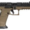 Walther Arms 2871955 PDP Pro SD Full Size 9mm Luger 10+1 5.10" Black Threaded Barrel, Black Optic Ready/Serrated Slide, Flat Dark Earth Polymer Frame w/Picatinny Rail, Textured Polymer Grip